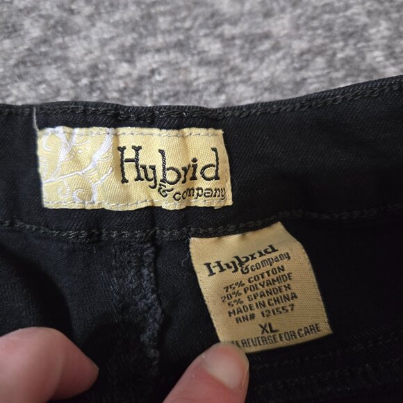 Hybrid & Company Black Stretch Jeans, Size 24 - Picture 4 of 4